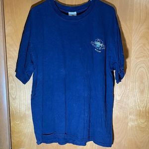 Hard Rock Cafe Pittsburgh‎ Mens XL Short Sleeve Blue Graphic Shirt